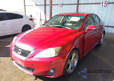 2011 Lexus Is 250 from USA, damaged, VIN JTHBF5C29B5149352